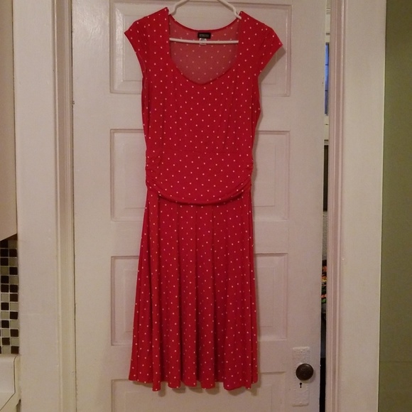 Retrolicious Dresses & Skirts - Retrolicious Red Polka Dot Dress